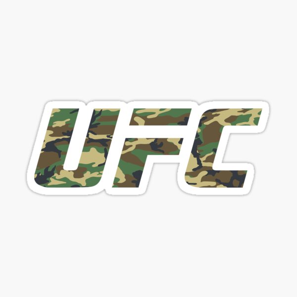UFC-Tarnfarbe Sticker