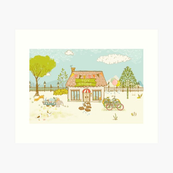 The Toy Store Art Print
