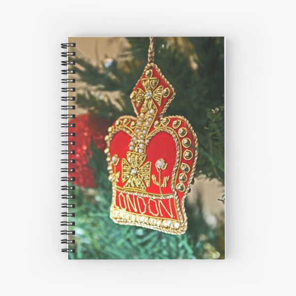 Christmas - London Spiral Notebook