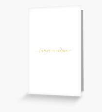 lumos maxima Greeting Card