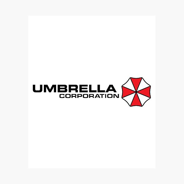 Resident Evil Umbrella Corporation Centered Logo Art Print for Sale by  Jamie Cross