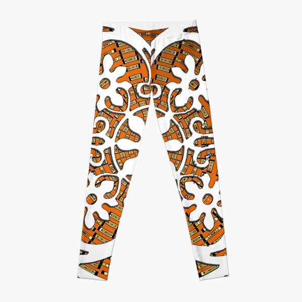 Floral ornament Leggings