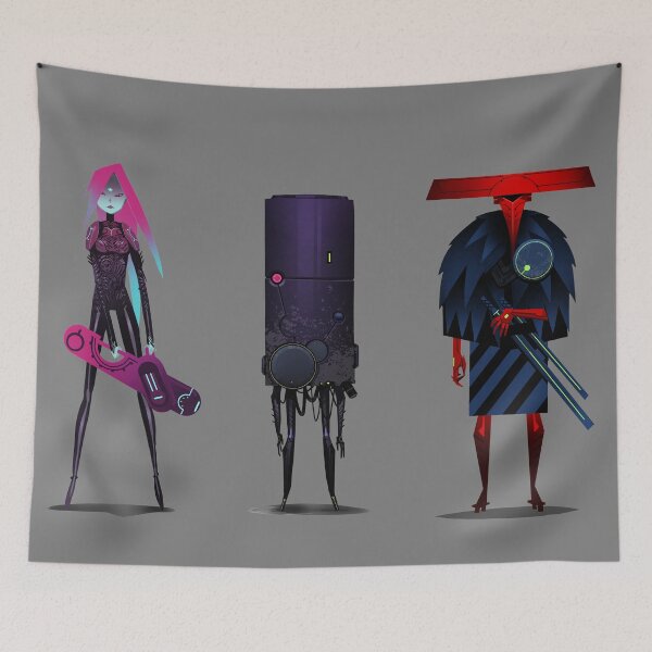 Item preview, Techyo Characters designed and sold by FRUIZ101.