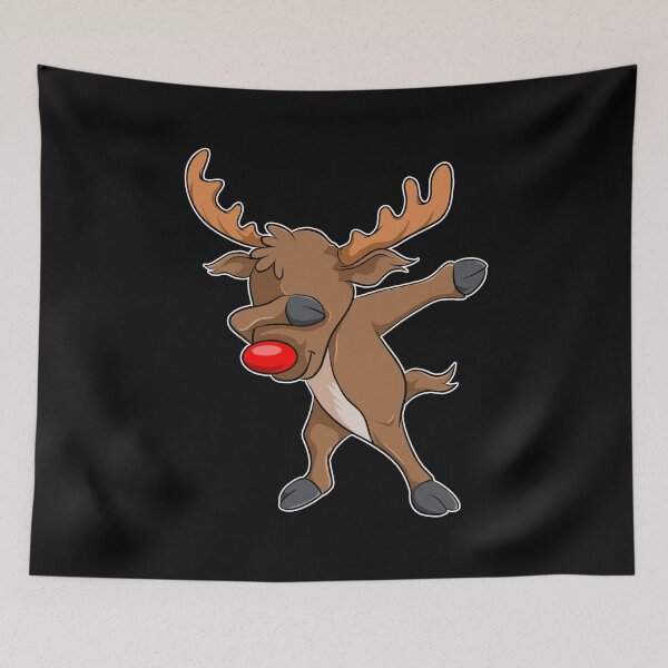 Item preview, Christmas Dabbing Reindeer designed and sold by designeclipse.