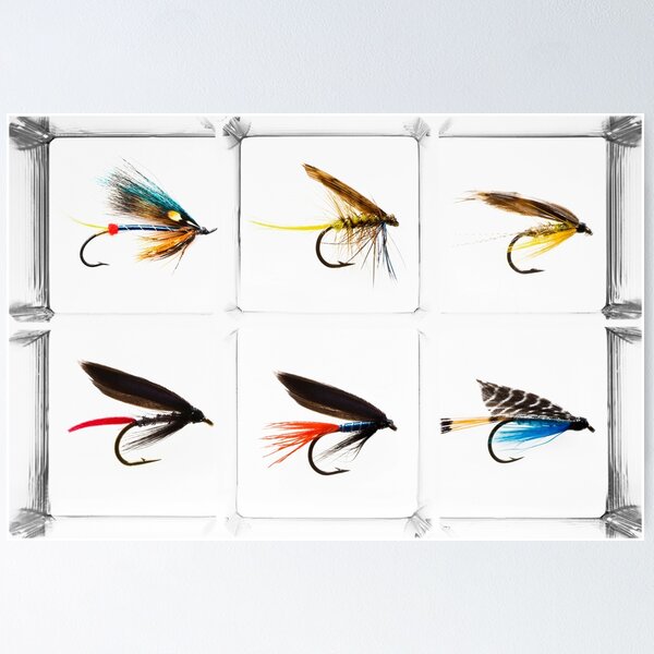 Fly Fishing Lure Poster for Sale by Andrew Bret Wallis