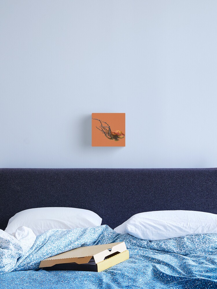 Thumbnail 2 of 3, Canvas Print, Octopus designed and sold by Rvrbk.