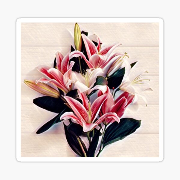 flower painting Sticker