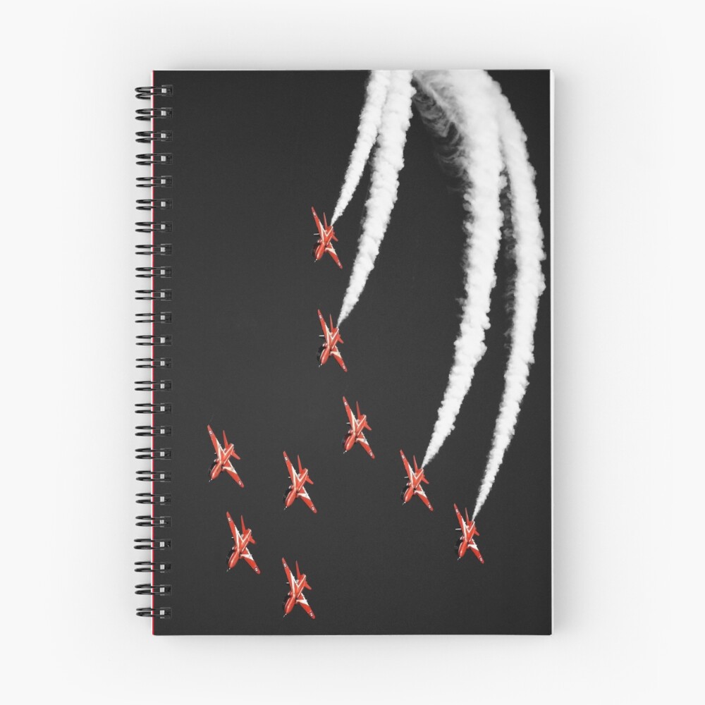 Vista previa del artículo con la obra «Cuaderno de espiral», diseñado y vendido por RoryT.