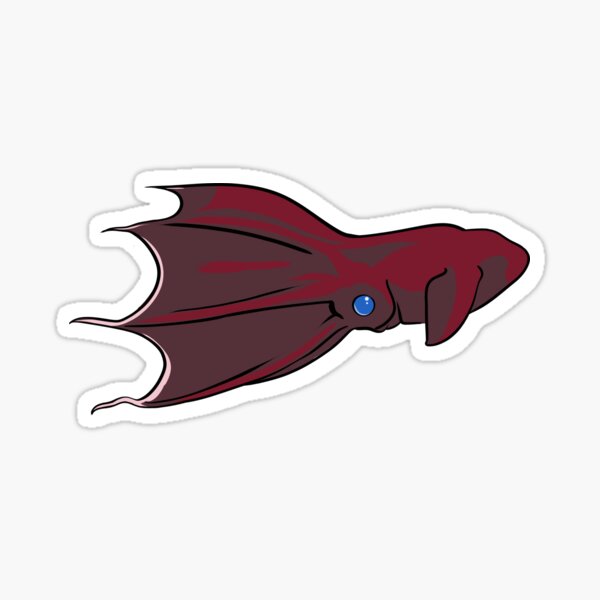 Vampire Squid Sticker