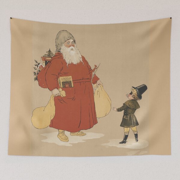Item preview, Vintage Saint Nicholas Illustration (1895) designed and sold by BravuraMedia.