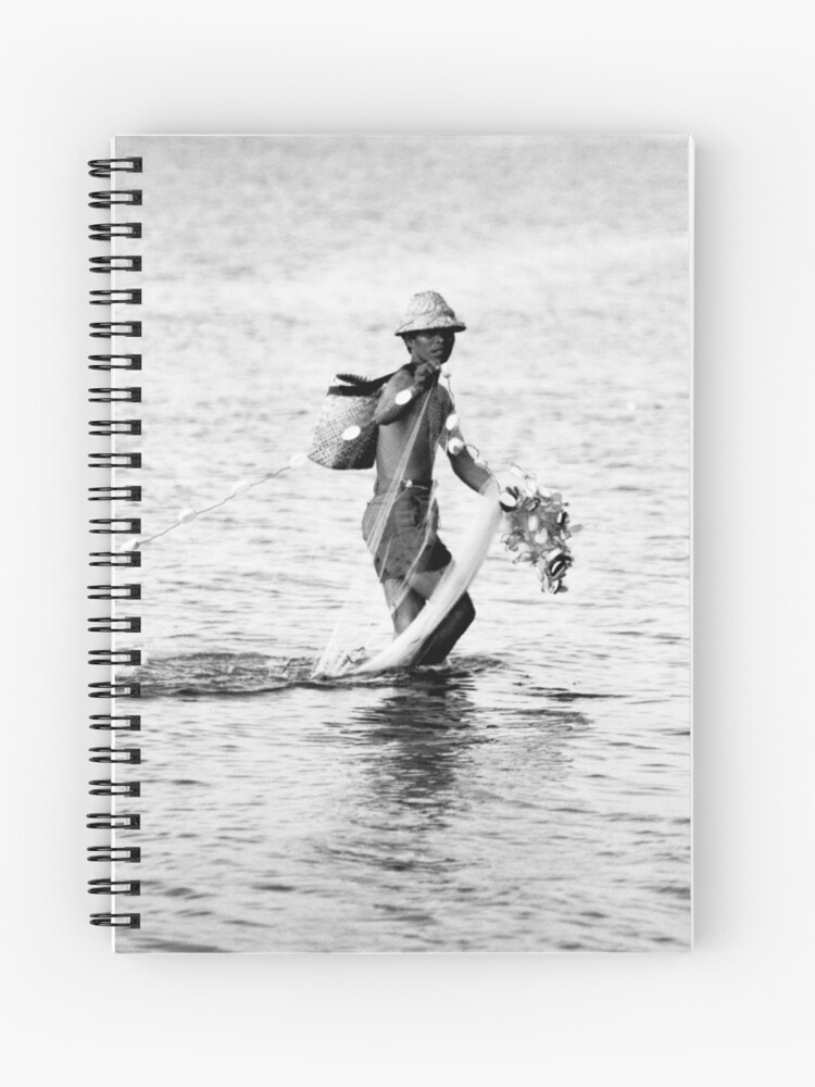 Thumbnail 1 of 3, Journal, Balinese Fisherman designed and sold by redmoondragon.