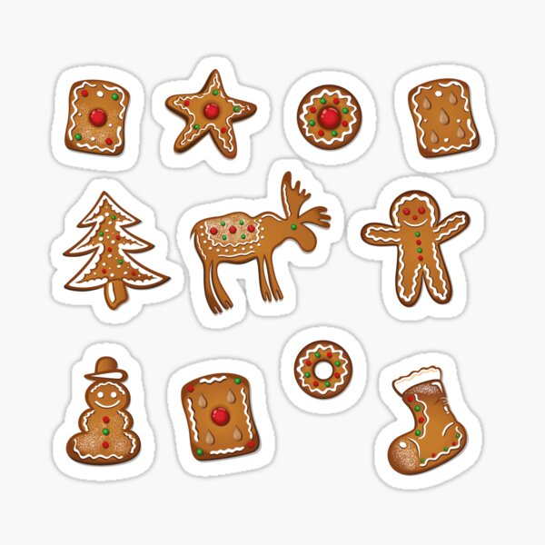 Artikel-Vorschau von Lebkuchen Muster, Weihnachtsplätzchen, Plätzchen, designt und verkauft von Christine Krahl.