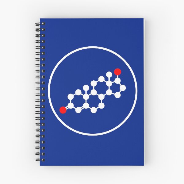 Item preview, Testosterone male sex hormone molecule, flat icon style designed and sold by molekuul.