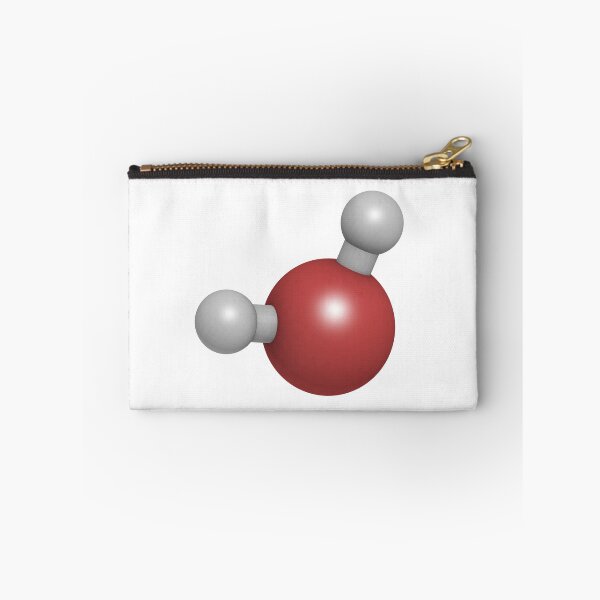 Item preview, Water molecule, chemical structure designed and sold by molekuul.