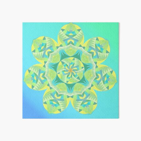 Grasshopper Katydid Leaves and Fauna Fall Into Winter Collection by Green Bee Mee Art Board Print