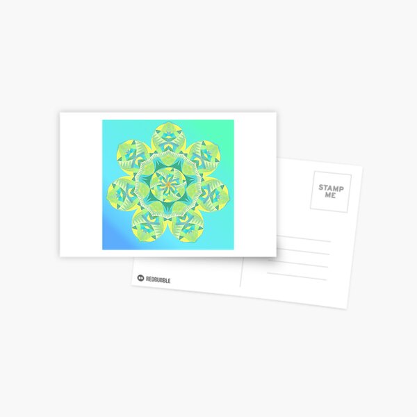 Grasshopper Katydid Leaves and Fauna Fall Into Winter Collection by Green Bee Mee Postcard
