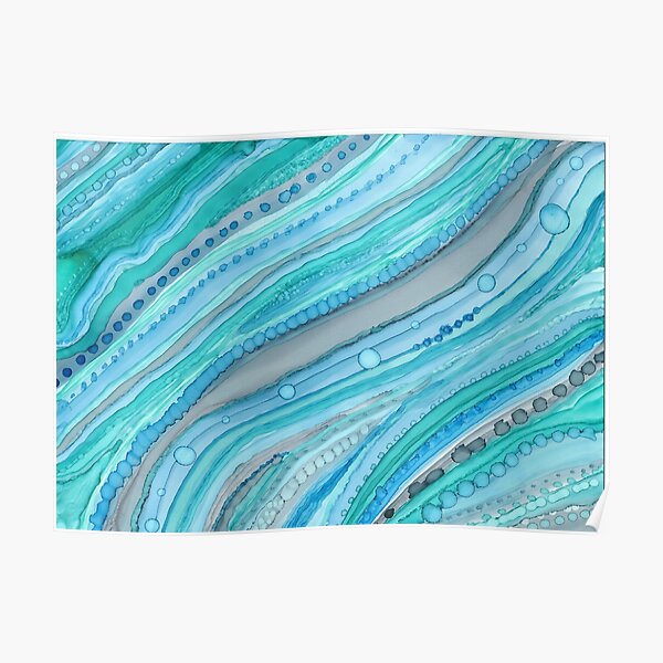 A River of Blue Poster