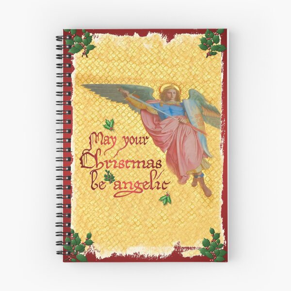 Item preview, May your Christmas be angelic designed and sold by Rowan  Lewgalon.