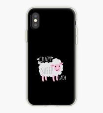 Crazy Sheep Lady iPhone Case