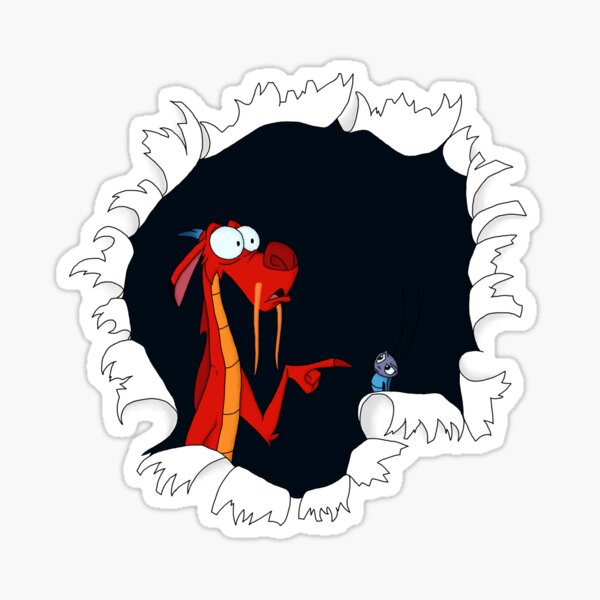 He Did It Sticker