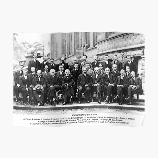 Solvay Conference Poster