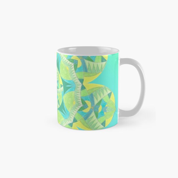 Grasshopper Katydid Leaves and Fauna Fall Into Winter Collection by Green Bee Mee Classic Mug