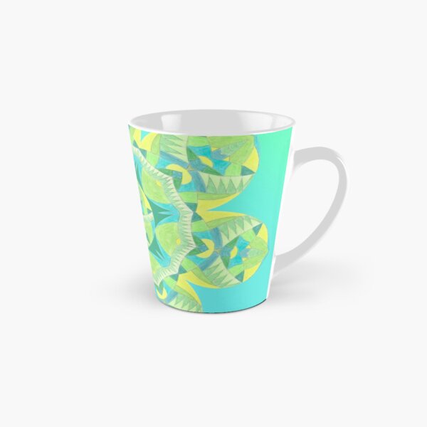 Grasshopper Katydid Leaves and Fauna Fall Into Winter Collection by Green Bee Mee Tall Mug
