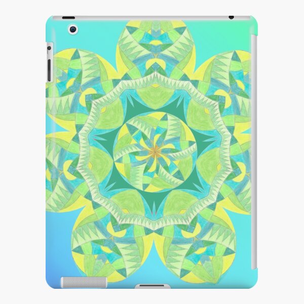 Grasshopper Katydid Leaves and Fauna Fall Into Winter Collection by Green Bee Mee iPad Snap Case