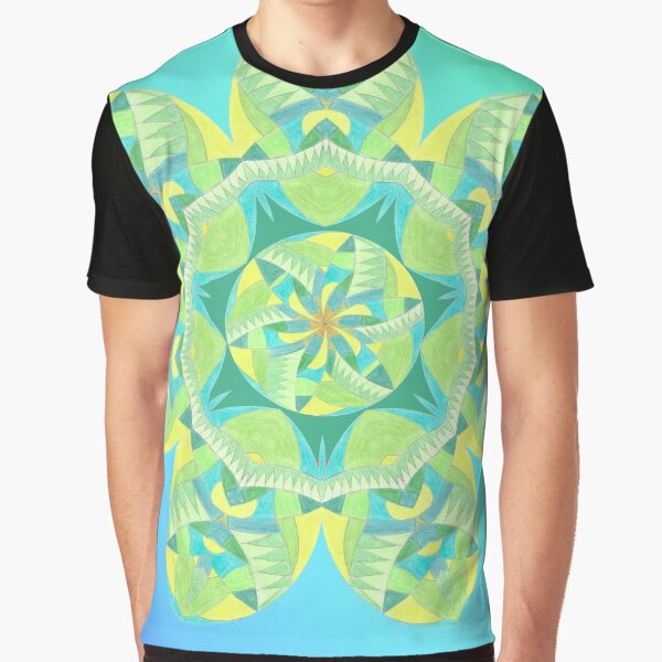 Grasshopper Katydid Leaves and Fauna Fall Into Winter Collection by Green Bee Mee Graphic T-Shirt