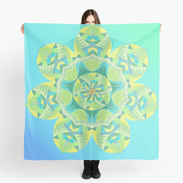 Grasshopper Katydid Leaves and Fauna Fall Into Winter Collection by Green Bee Mee Scarf