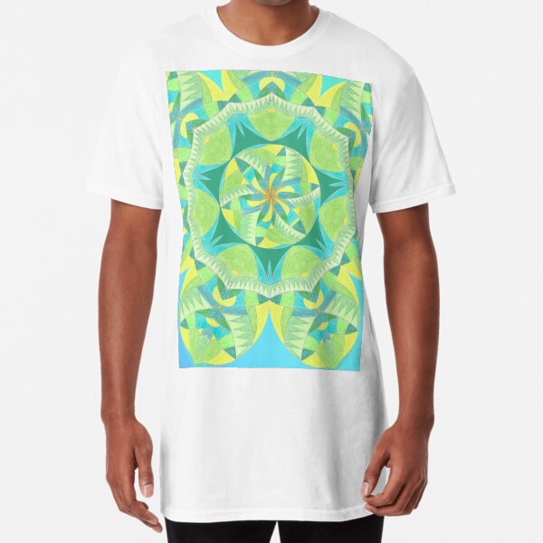Grasshopper Katydid Leaves and Fauna Fall Into Winter Collection by Green Bee Mee Long T-Shirt