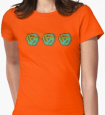 45 Record Insert 3 Women's Fitted T-Shirt