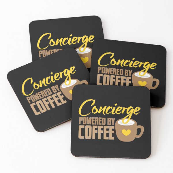 Item preview, Concierge powered by coffee designed and sold by jazzydevil.
