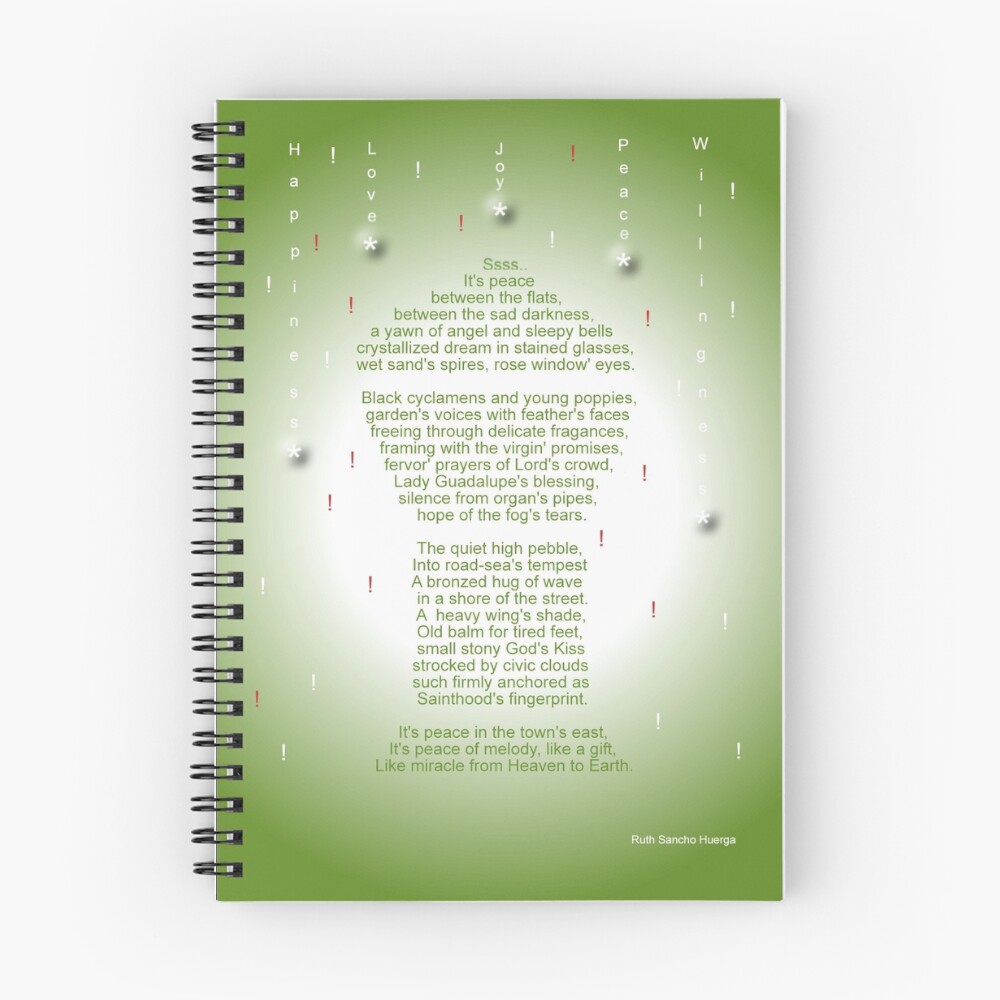 Item preview, Spiral Notebook designed and sold by RuthSancho.