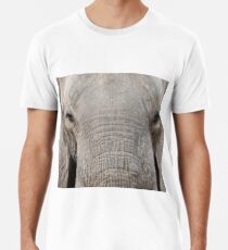 Closeup of African elephant Men's Premium T-Shirt