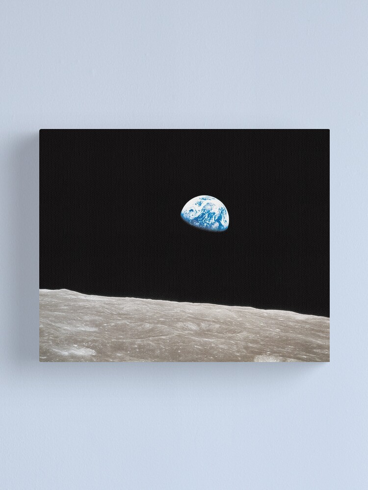 Alternate view of Earthrise Apollo 8 Canvas Print