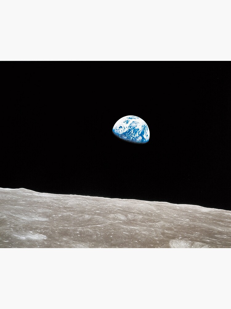 Earthrise Apollo 8 by historicalstuff