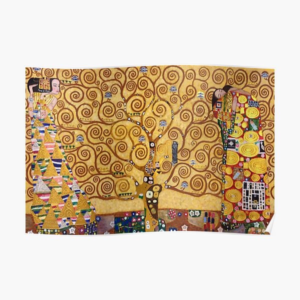 Gustav Klimt L'arbre de la vie Poster