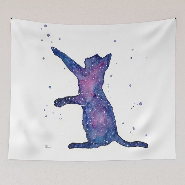Item preview, Playful Galactic Cat designed and sold by Olga Shvartsur.