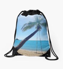 Island life Drawstring Bag