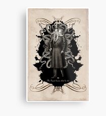 Mr Squid Metal Print