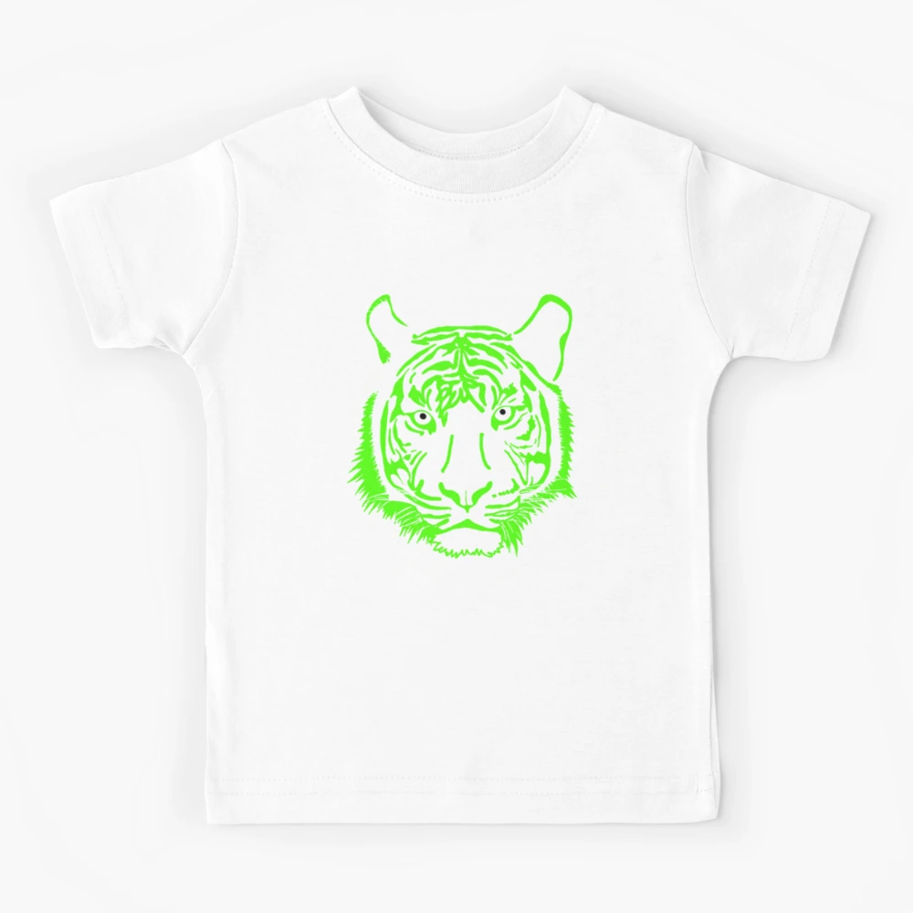 neon Kids by Tiger Redbubble in green.\