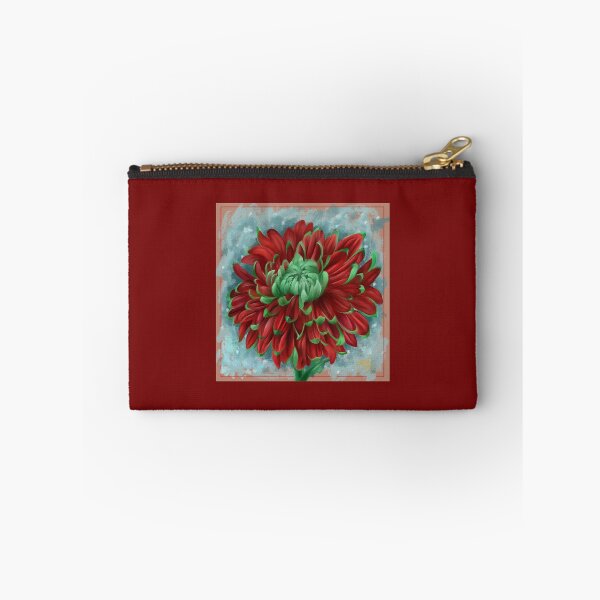 Item preview, December Winter Chrysanthemum designed and sold by brittsartvibes.