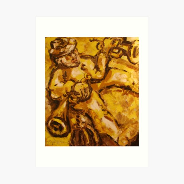 Trumpet Man (The Original) Art Print