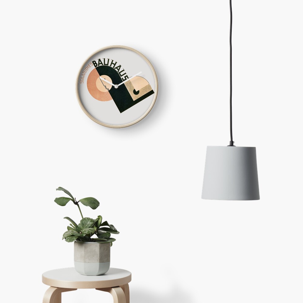 Bauhaus Logo 1919 Clock