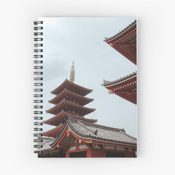 Item preview, Five Storied Pagoda at Senso-Ji, Tokyo  designed and sold by jojobob.