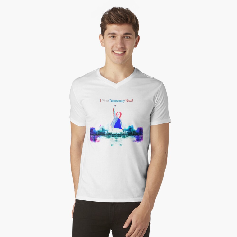 Item preview, V-Neck T-Shirt designed and sold by STROHINE.
