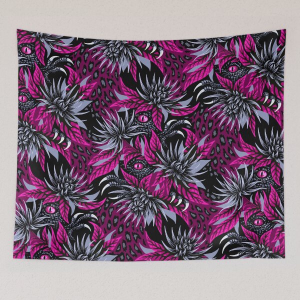 Item preview, Hidden Creatures - Dark Purple designed and sold by Andrea Muller.