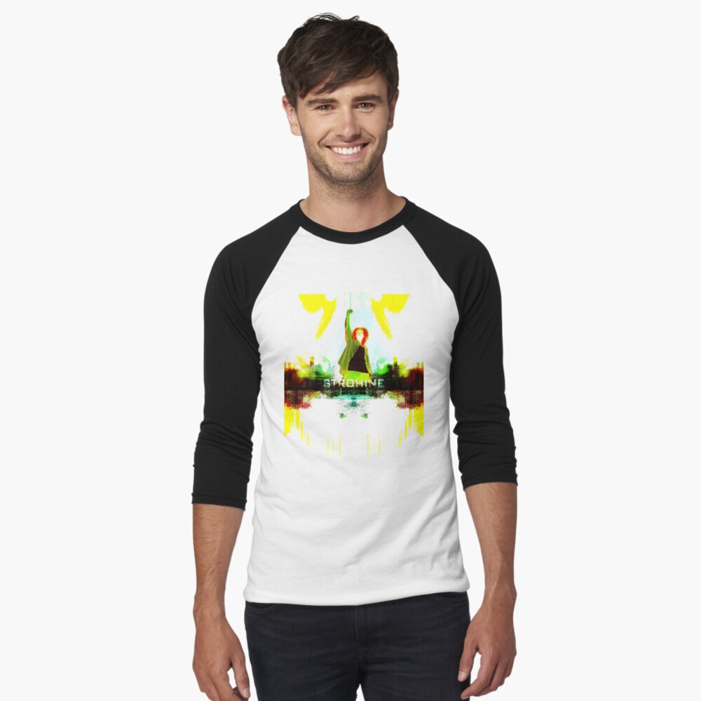 Item preview, Baseball ¾ Sleeve T-Shirt designed and sold by STROHINE.