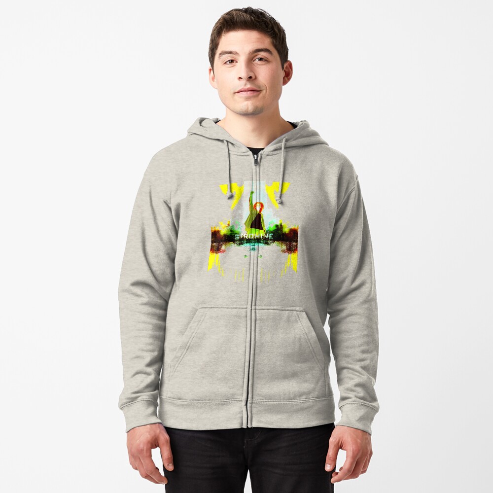 Item preview, Zipped Hoodie designed and sold by STROHINE.